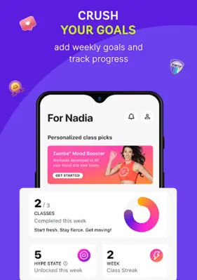 Zumba android App screenshot 2